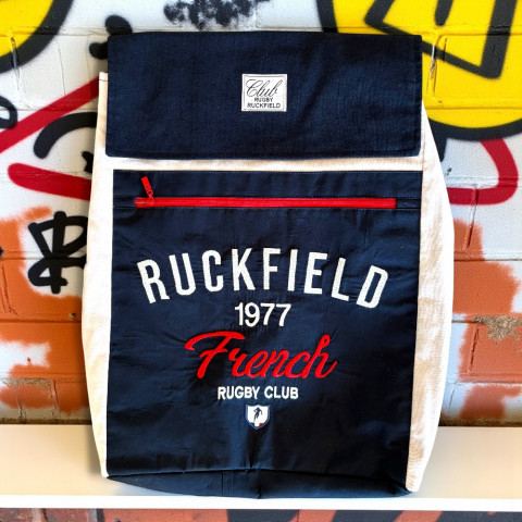 Sac à dos Ruck'cyclé bleu marine