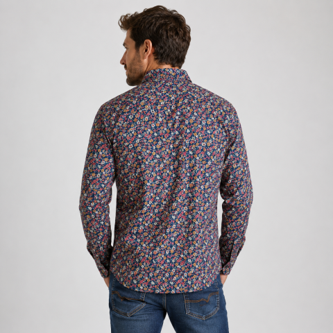 Chemise homme grande taille Ruckfield – Voile de coton du S au 5XL