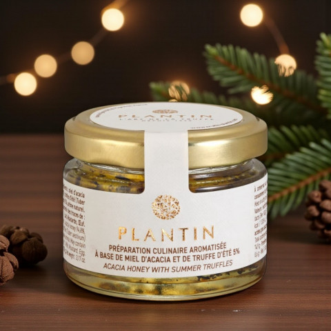 Préparation culinaire aromatisée à base de miel d'acacia et de truffe d'été 90g