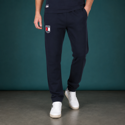 Jogging bleu marine Ruckfield French Rugby Club - GOTS