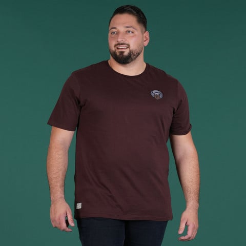 T-shirt bordeaux Ruckfield Selected Rugby - GOTS