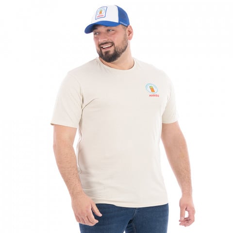 T-shirt manches courtes beige Ruckfield x Haribo - GOTS
