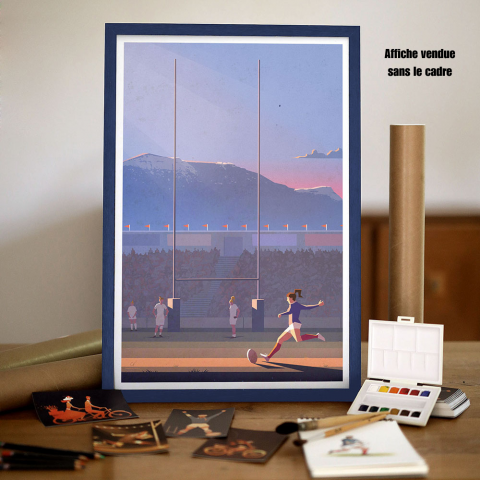 Affiche " Transformation au féminin " 40 x 60 cm