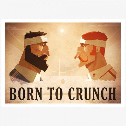 Carte postale – Born to Crunch