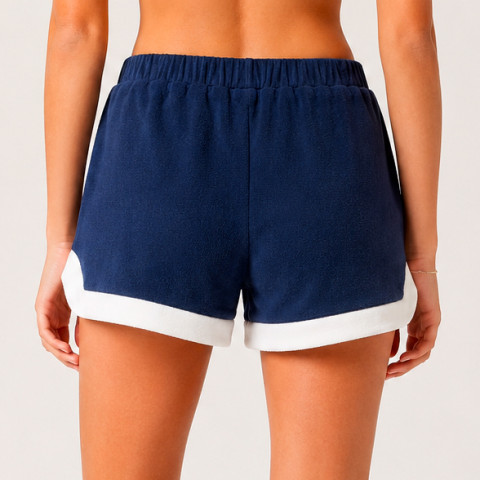 Short Éponge Bleu Marine