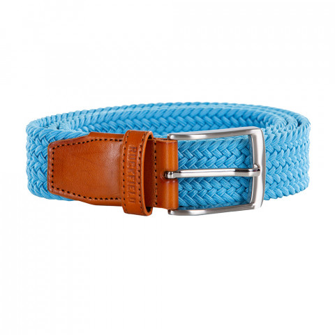 Ceinture extensible bleu turquoise