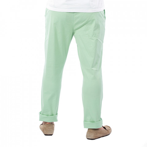 Pantalon homme chino vert