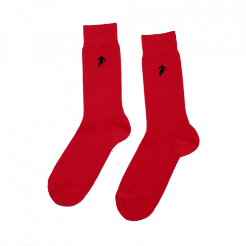 Chaussettes rouge homme