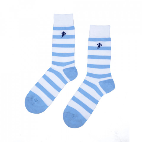 Chaussettes rugby Turquoise
