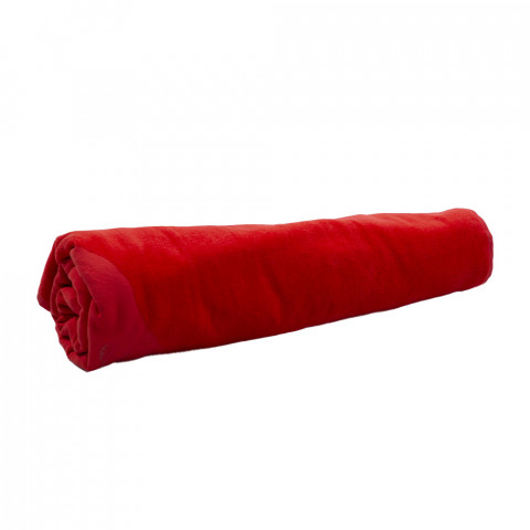 Drap de plage rouge imprimé