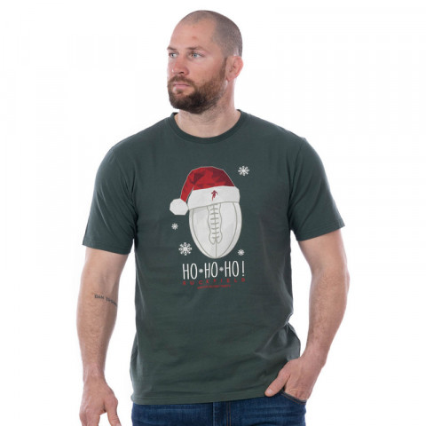 T-shirt Ruckfield Noël Vert