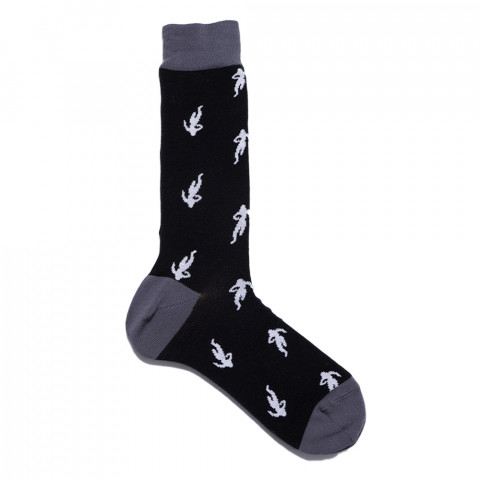 Chaussettes rugby Chabal noir