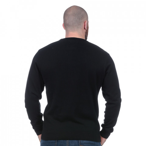 Pull col rond Ruckfield noir