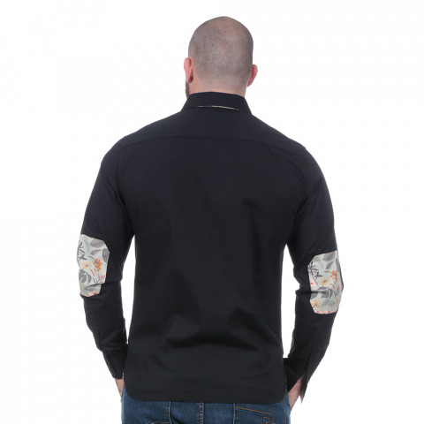 Chemise noire Rugby d'Automne