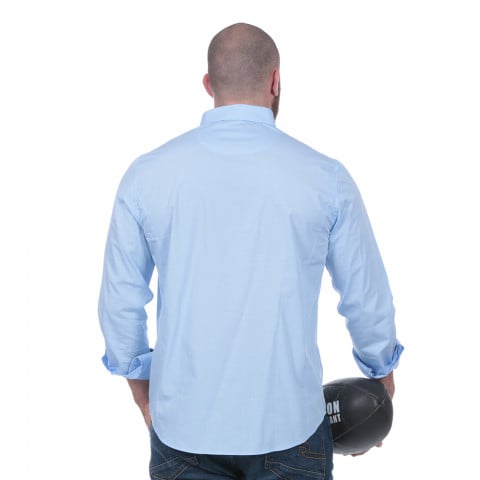 Chemise rugby essentiel bleue