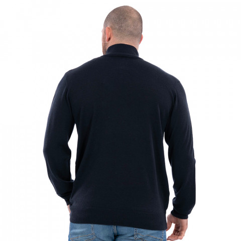 Pull Camionneur Ruckfield Laine Mérinos noir