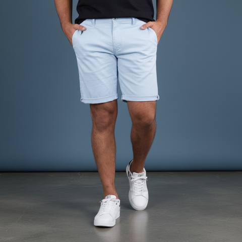 Bermuda Chino 588 Ruckfield bleu ciel