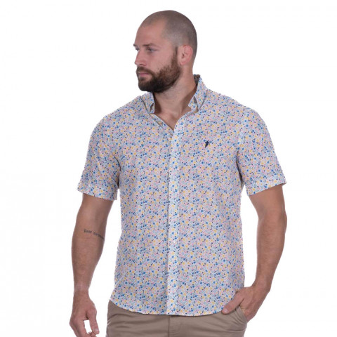 Chemise manches courtes liberty Ruckfield