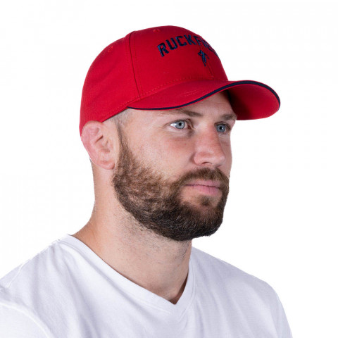 Casquette Ruckfield unie rouge