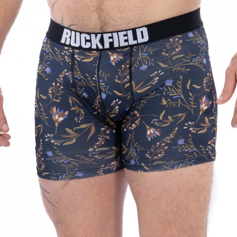 Ruckfield Fall Rugby d’Automne themed boxer navy blue