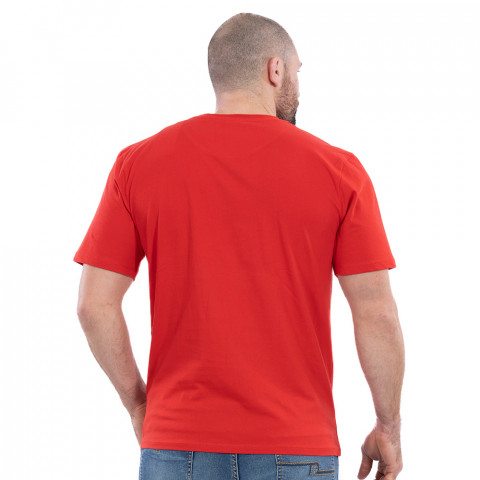 T-shirt Ruckfield Rugby Elégance rouge foncé