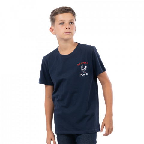 T-shirt enfant Ruckfield à manches courtes FRC bleu marine