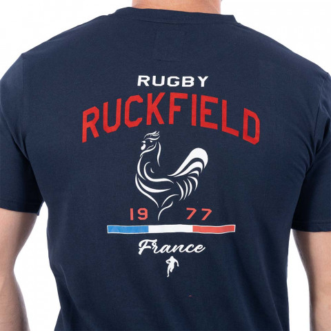 T-shirt Ruckfield à manches courtes FRC bleu marine