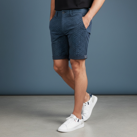 Bermuda Ruckfield rugby élégance bleu marine