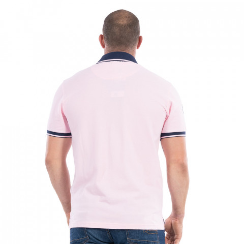 Ruckfield pink polo shirt Rugby club