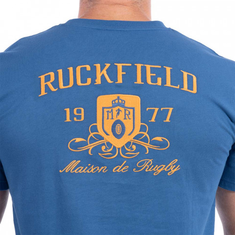 T-shirt Ruckfield à manches courtes Maison de Rugby bleu