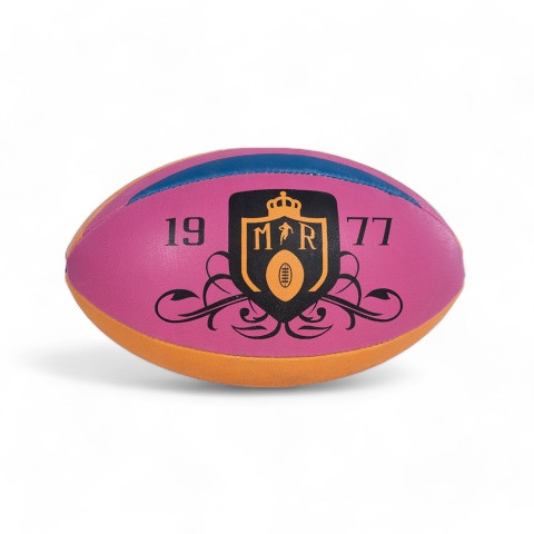 Ballon de rugby Ruckfield maison de rugby noir