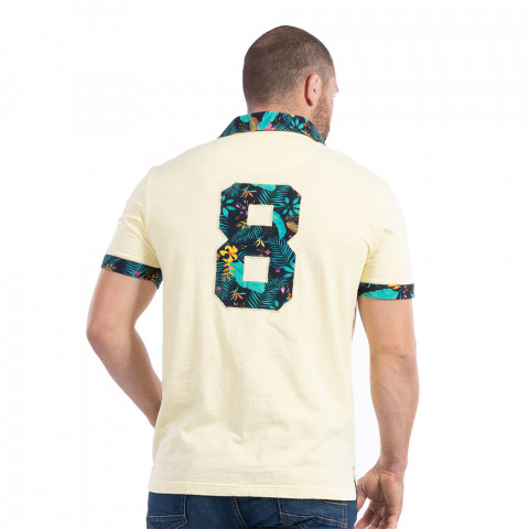 Ruckfield short-sleeved polo Tropical yellow