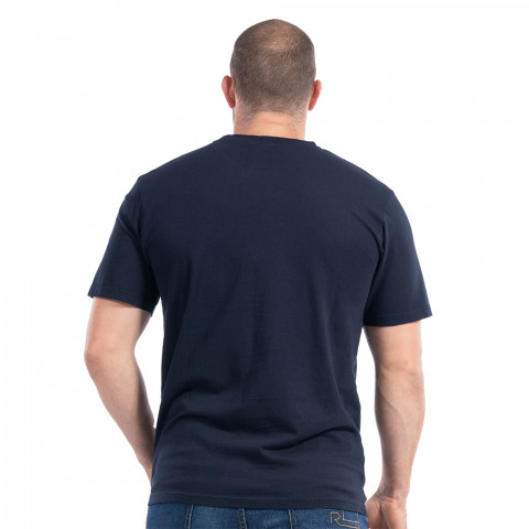 T-shirt Ruckfield à manches courtes tropical bleu marine