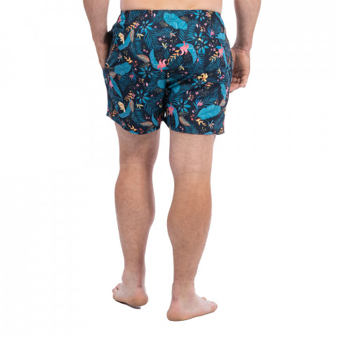 Ruckfield tropical navy blue board shorts
