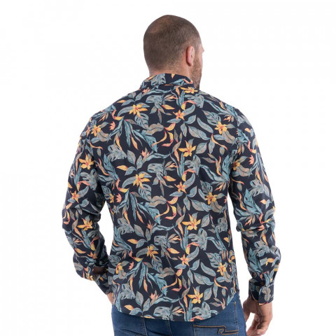 Ruckfield navy long sleeve shirt Palm Beach