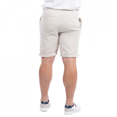 Ruckfield off-white linen short