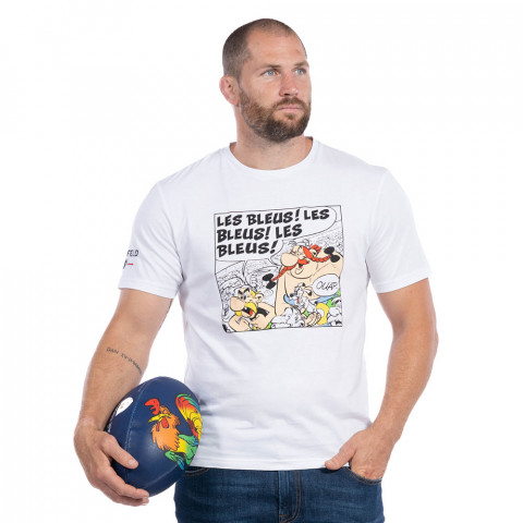 T-shirt à manches courtes Ruckfield X Astérix blanc