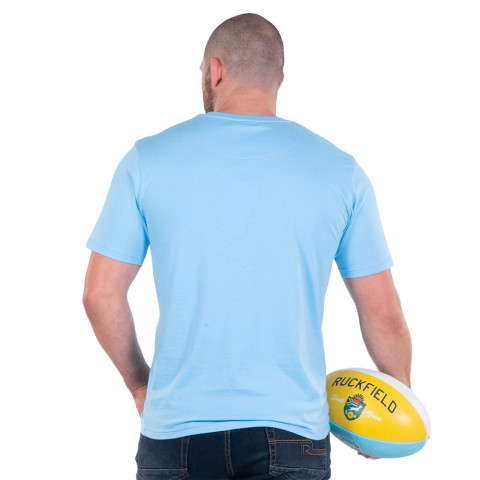 T-shirt Ruckfield à manches courtes South Africa bleu turquoise