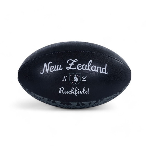 Ballon de rugby Ruckfield New Zealand noir