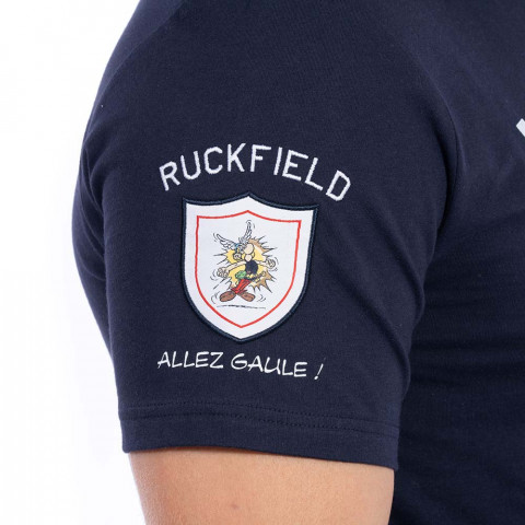 T-shirt bleu marine "Victoire par Toutatis" Ruckfield x Astérix