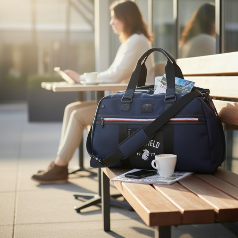 Sac de voyage bleu