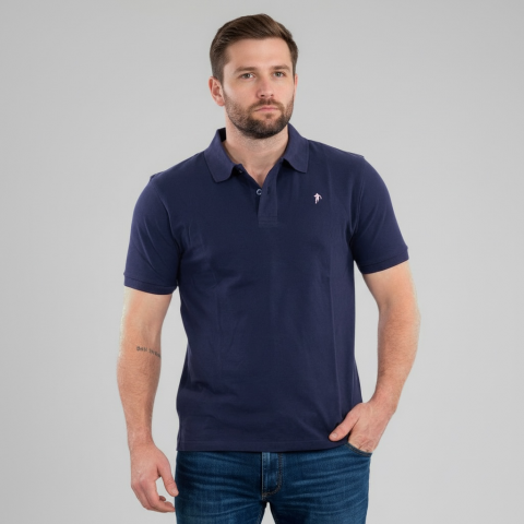 Polo uni homme Ruckfield marine