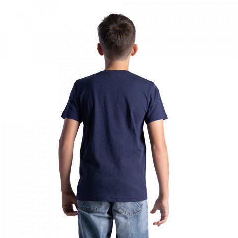 T-shirt à manches courtes Ruckfield enfant bleu marine