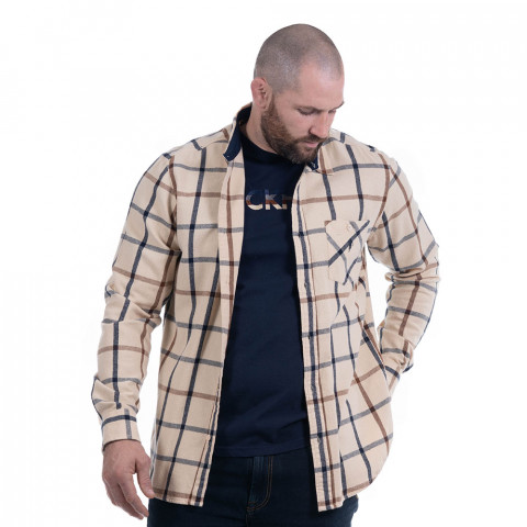 Ruckfield Selected Rugby beige overshirt