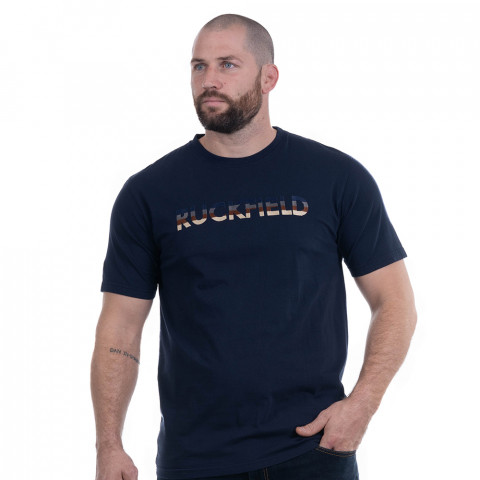 T-shirt Ruckfield Selected Rugby bleu marine