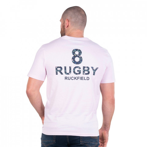 T-shirt Rugby Club rose Ruckfield