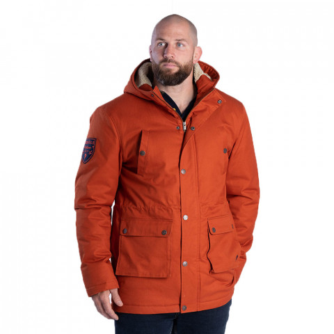 Parka rouille Ruckfield Autumn Rugby Tour