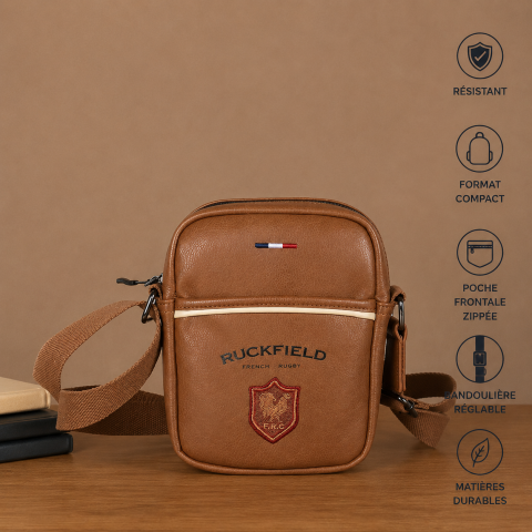 Sac porté travers Ruckfield camel