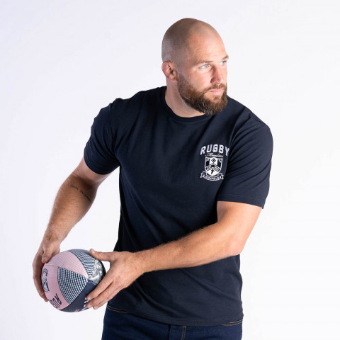 Ruckfield Members Rugby Club House T-shirt navy blue