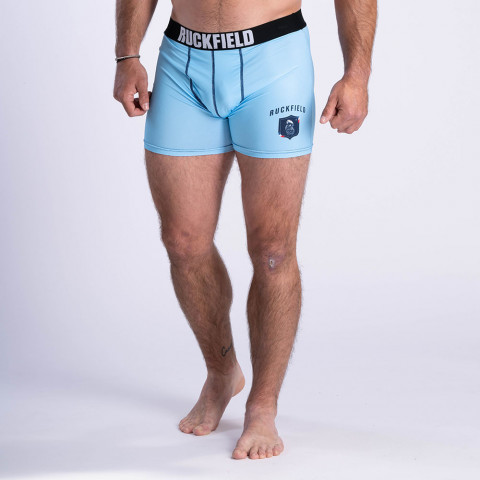 Boxer French Rugby Club bleu turquoise